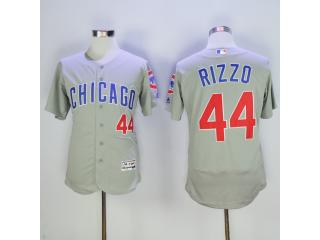 Chicago Cubs 44 Anthony Rizzo Flexbase Baseball Jersey Gray