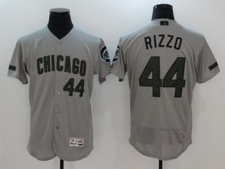 Chicago Cubs 44 Anthony Rizzo Flexbase Baseball Jersey White Commemorative