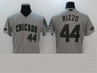 Chicago Cubs 44 Anthony Rizzo Flexbase Baseball Jersey White Commemorative