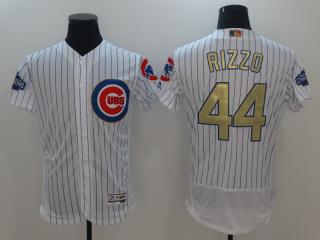 Chicago Cubs 44 Anthony Rizzo Flexbase Baseball Jersey White Champion