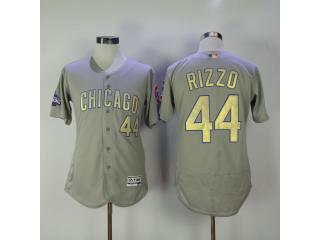 Chicago Cubs 44 Anthony Rizzo Flexbase Baseball Jersey Gray Champion