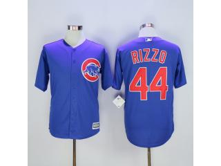 Chicago Cubs 44 Anthony Rizzo Baseball Jersey Blue Fans