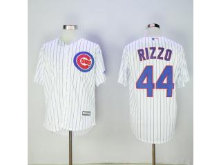 Chicago Cubs 44 Anthony Rizzo Baseball Jersey White Fans