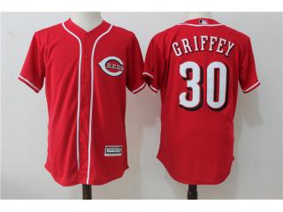 Cincinnati Reds 30 ken griffey jr Baseball Jersey Red Fans
