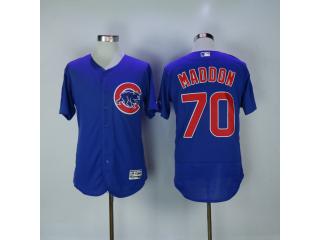 Chicago Cubs 70 Joe Maddon Flexbase Baseball Jersey Blue