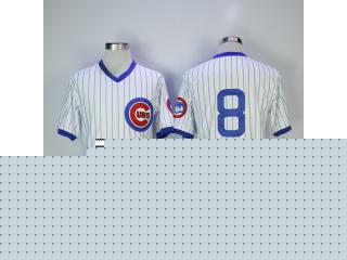 Chicago Cubs 8 Andre Dawson Baseball Jersey White Retro