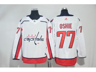 Adidas Washington Capitals 77 T.J. Oshie Ice Hockey Jersey White