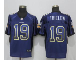 Minnesota Vikings 19 Adam Thielen Drift Fashion Purple Elite Jersey