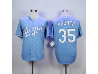 Kansas City Royals 35 Eric Hosmer Baseball Jersey Light blue Fans