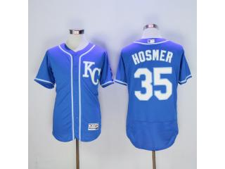 Kansas City Royals 35 Eric Hosmer Flexbase Baseball Jersey blue