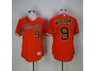 San Francisco Giants 9 Matt Williams Flexbase Baseball Jersey Orange