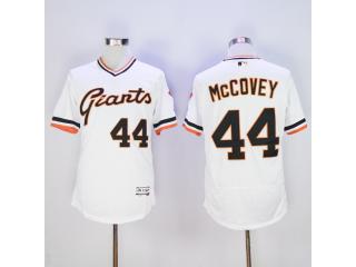 San Francisco Giants 44 Willie McCovey Flexbase Baseball Jersey White