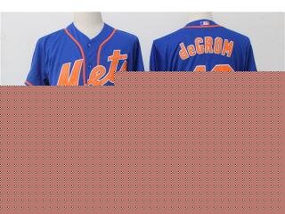 New York Mets 48 Jacob deGrom Baseball Jersey Blue Fans version