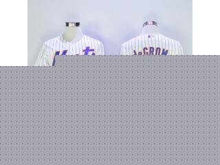New York Mets 48 Jacob deGrom Flexbase Baseball Jersey White