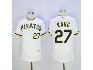 Pittsburgh Pirates 27 Jung Ho Kang Flexbase Baseball Jersey White