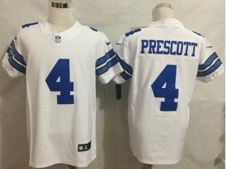Dallas Cowboys 4 Dak Prescott VAPOR elite Football Jersey Legend White