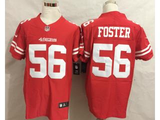 San Francisco 49ers 56 Reuben Foster VAPOR elite Football Jersey Legend Red