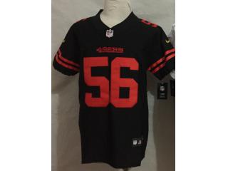 San Francisco 49ers 56 Reuben Foster VAPOR elite Football Jersey Legend Black