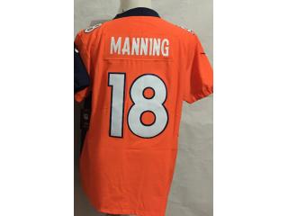 Denver Broncos 18 Peyton Manning VAPOR elite Football Jersey Legend Orange