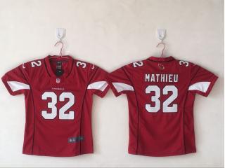 Women Arizona Cardinals 32 Tyrann Mathieu Vapor Limited Football Jersey red