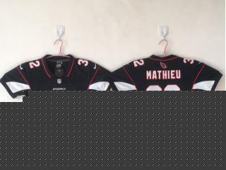 Women Arizona Cardinals 32 Tyrann Mathieu Vapor Limited Football Jersey Black