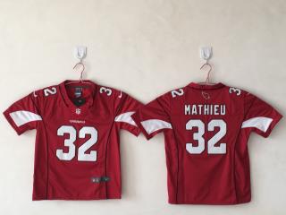 Youth Arizona Cardinals 32 Tyrann Mathieu Vapor Limited Football Jersey Red