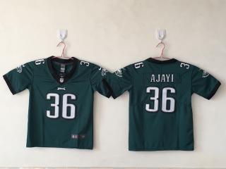 Youth Philadelphia Eagles 36 Jay Ajayi Football Jersey Legend Green