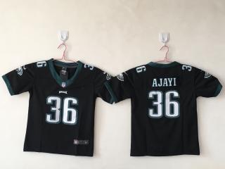 Youth Philadelphia Eagles 36 Jay Ajayi Football Jersey Legend Black