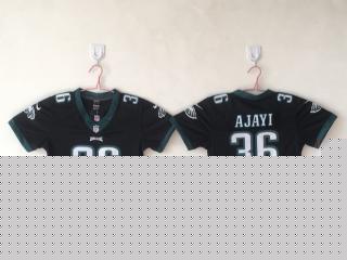 Women Philadelphia Eagles 36 Jay Ajayi Football Jersey Legend Black