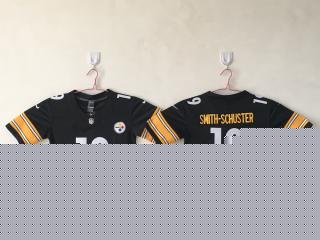 Youth Pittsburgh Steelers 19 JuJu Smith-Schuster Football Jersey Legend Black
