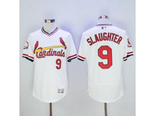 St.Louis Cardinals 6 Stan Musial Flexbase Baseball Jersey BeigeSt.Louis 9 Enos Slaughter White