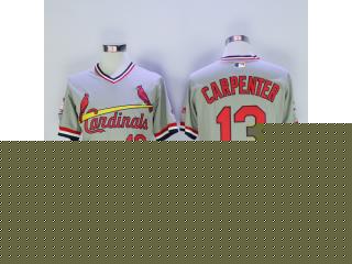 St.Louis Cardinals 13 Matt Carpenter Flexbase Baseball Jersey Gray
