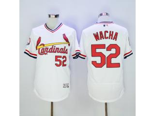 St.Louis Cardinals 52 Michael Wacha Flexbase Baseball Jersey White