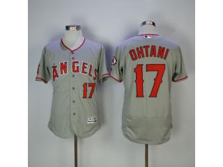 Los Angeles 17 Shohei Ohtani Flexbase Baseball Jersey Gray