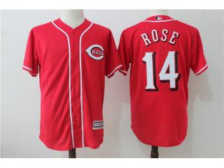 Cincinnati Reds 14 Pete Rose Baseball Jersey Red Fans