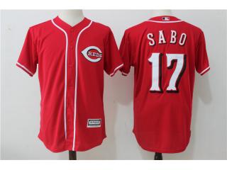 Cincinnati Reds 17 Chris Sabo Baseball Jersey Red Fans