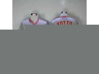 Cincinnati Reds 19 Joey Votto Baseball Jersey Gray Retro