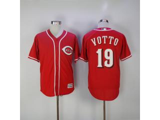 Cincinnati Reds 19 Joey Votto Baseball Jersey Red Fans
