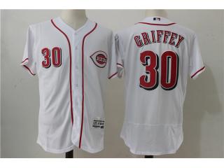 Cincinnati Reds 30 ken griffey jr Flexbase Baseball Jersey White