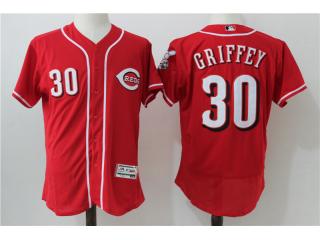 Cincinnati Reds 30 ken griffey jr Flexbase Baseball Jersey Red