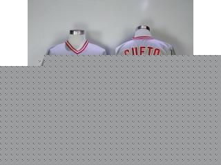 Cincinnati Reds 47 Johnny Cueto Baseball Jersey Gray Retro