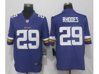 Minnesota Vikings 29 Xavier Rhodes Football Jersey Legend Purple