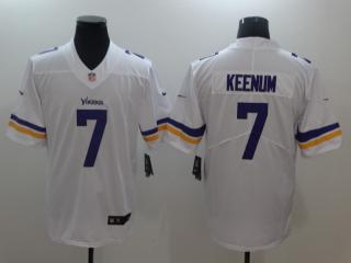 Minnesota Vikings 7 Case Keenum Football Jersey Legend White