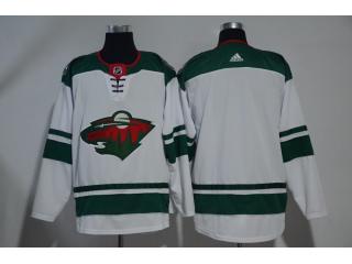 Adidas Minnesota Wild Blank Ice Hockey Jersey White