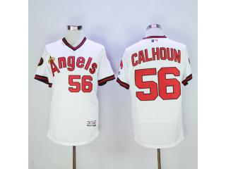 Los Angeles 56 Kole Calhoun Flexbase Baseball Jersey White