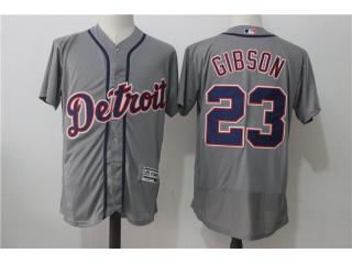 Detroit Tigers 23 Kirk Gibson Flexbase Baseball Jersey Gray