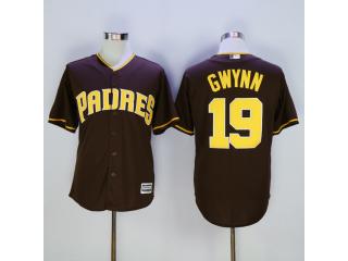 San Diego Padres 19 Tony Gwynn Baseball Jersey Coffee Fans