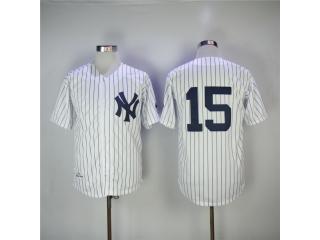 New York Yankees 15 Thurman Munson Baseball Jersey White Retro