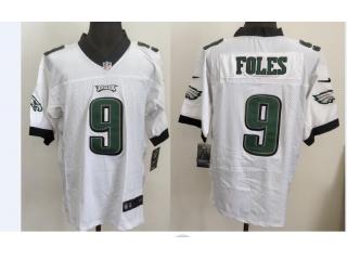 Philadelphia Eagles 9 Nick Foles Elite Football Jersey White