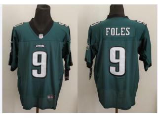 Philadelphia Eagles 9 Nick Foles Elite Football Jersey Green